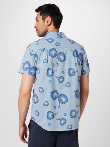 Brixton Regular fit Button Up Shirt 'CHARTER' in Blue