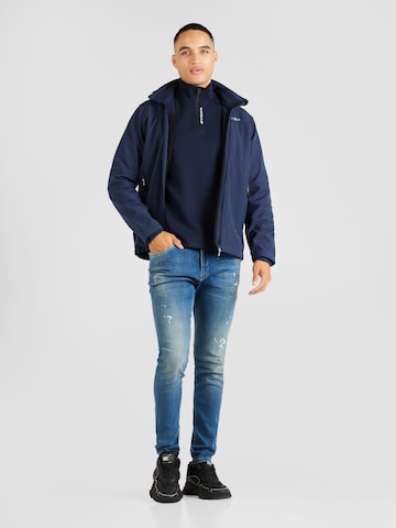 Veste outdoor CMP en bleu