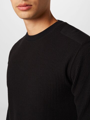 DRYKORN Sweatshirt 'RODNEY' in Schwarz