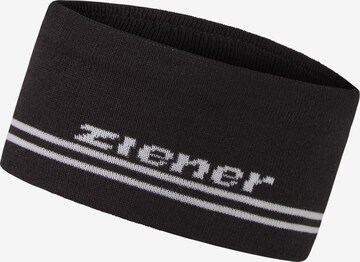 ZIENER Athletic Headband 'ILYASU' in Black: front