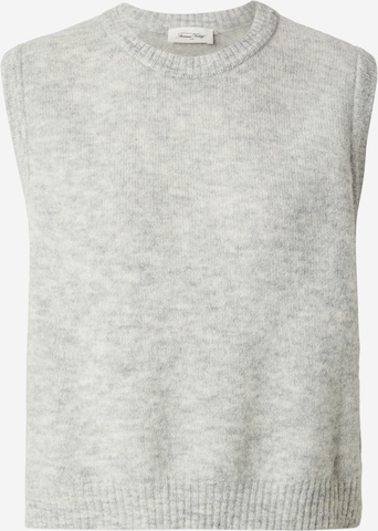 AMERICAN VINTAGE Pullunder 'VITOW' in Grau: Vorderseite