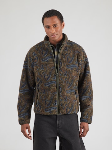 LEVI'S ® Fleece jacket 'Nolan' in Green: front