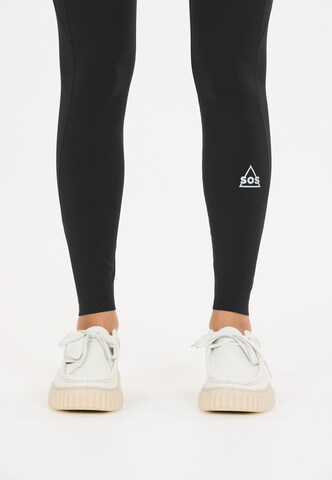 SOS Slim fit Sports trousers 'Telluride' in Black