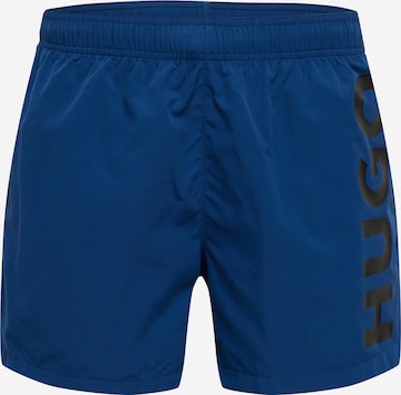 Shorts de bain 'ABAS' HUGO Red en bleu : devant