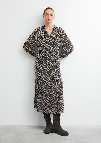 COMMA Kleid in Braun
