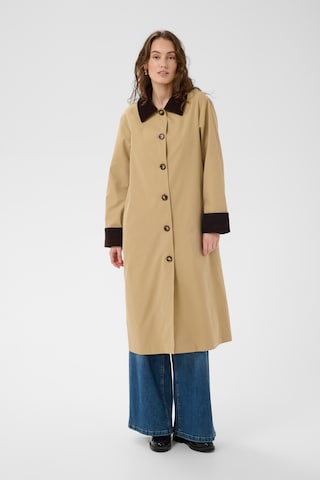 CULTURE Mantel 'CUjosia' in Beige: Vorderseite