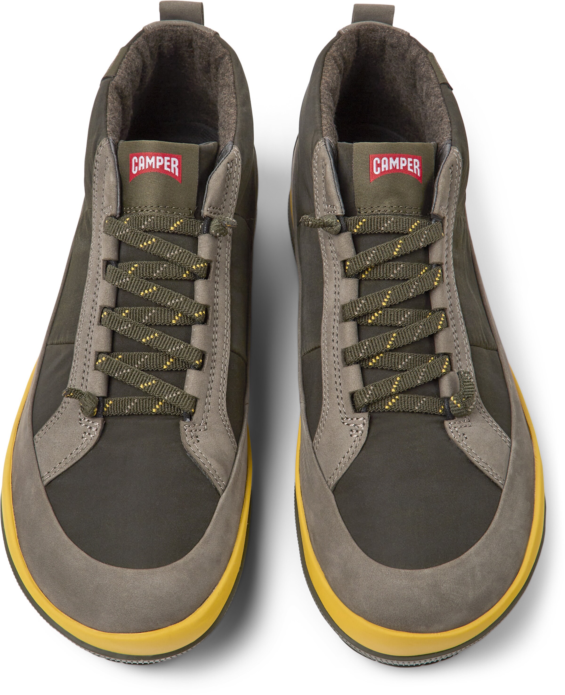 Scarpa stringata 'Peu Pista' di CAMPER in grigio