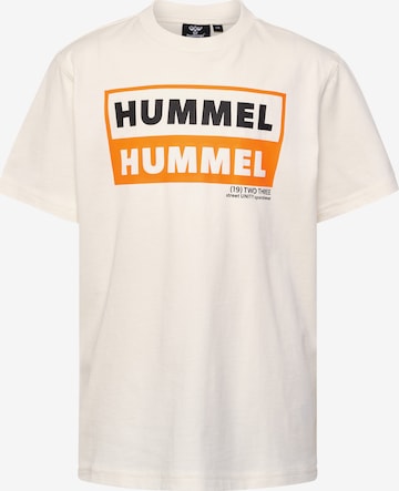 T-Shirt fonctionnel Hummel en blanc : devant