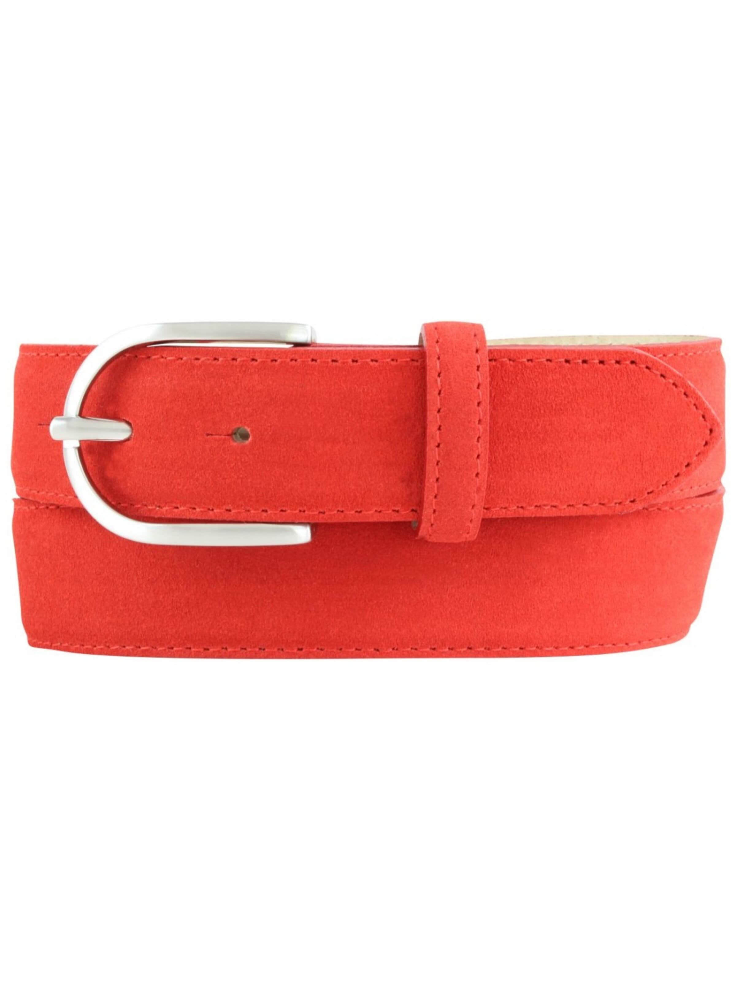 BELTINGER Belt 'Emmae' in Red: front