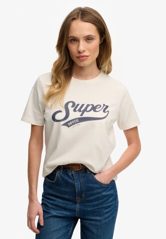 Superdry & Co Shirt in White: front