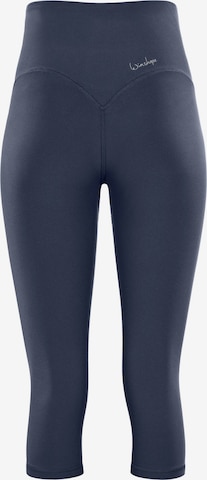 Winshape - Skinny Calças de desporto 'HWL217C' em cinzento