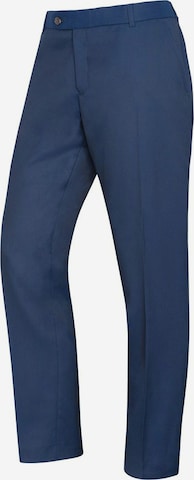 Lavard Pleated Pants in Blue: front