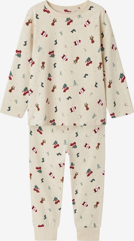 NAME IT Pajamas in Beige: front