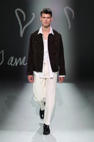 WE Fashion Демисезонная куртка в Коричневый
