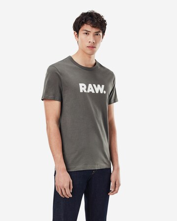 G-Star RAW T-Shirt 'Holorn' in Grau: predná strana