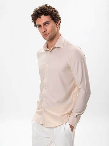 Slim fit Camicia di Antioch in beige