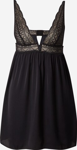 ETAM Negligee 'IDOLE' in Black: front