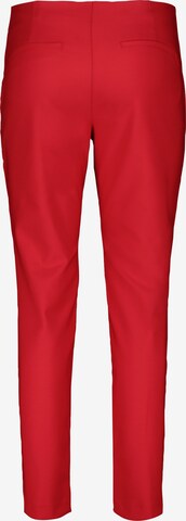 Slimfit Pantaloni di Betty Barclay in rosso