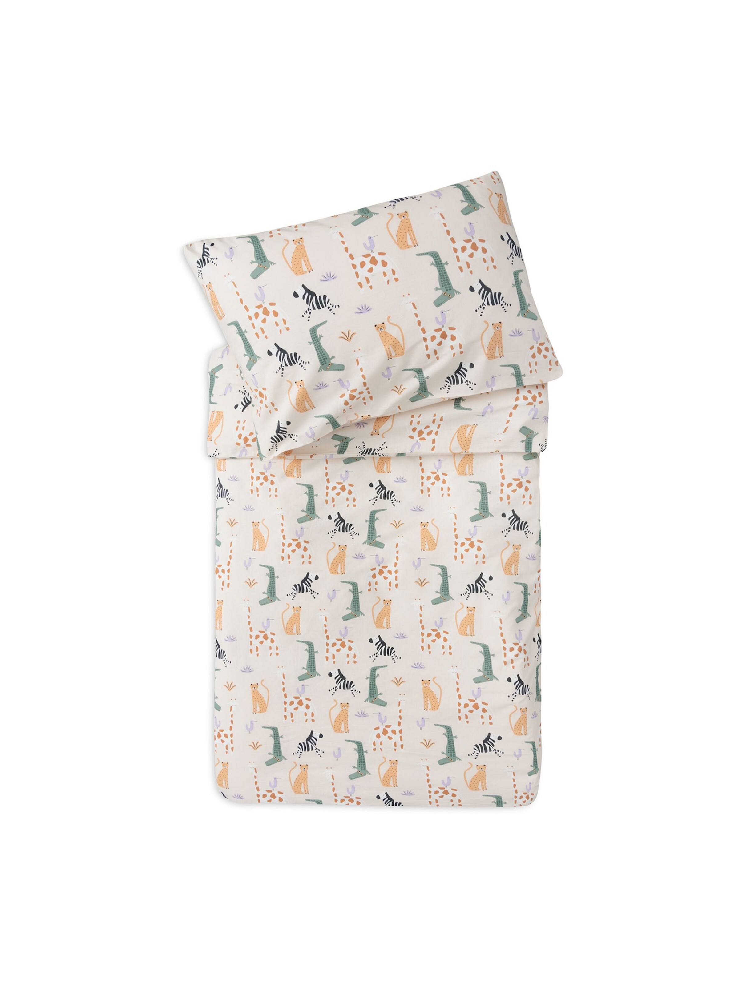 Jollein Dekbedovertrek in Gemengde kleuren: voorkant