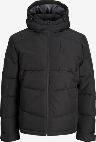 JACK & JONES Winterjas 'Otis' in Zwart: voorkant