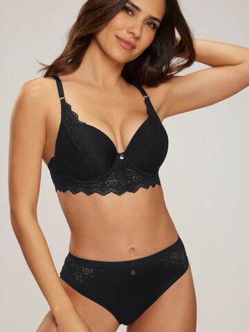 Slip 'Brief' di s.Oliver in nero: frontale