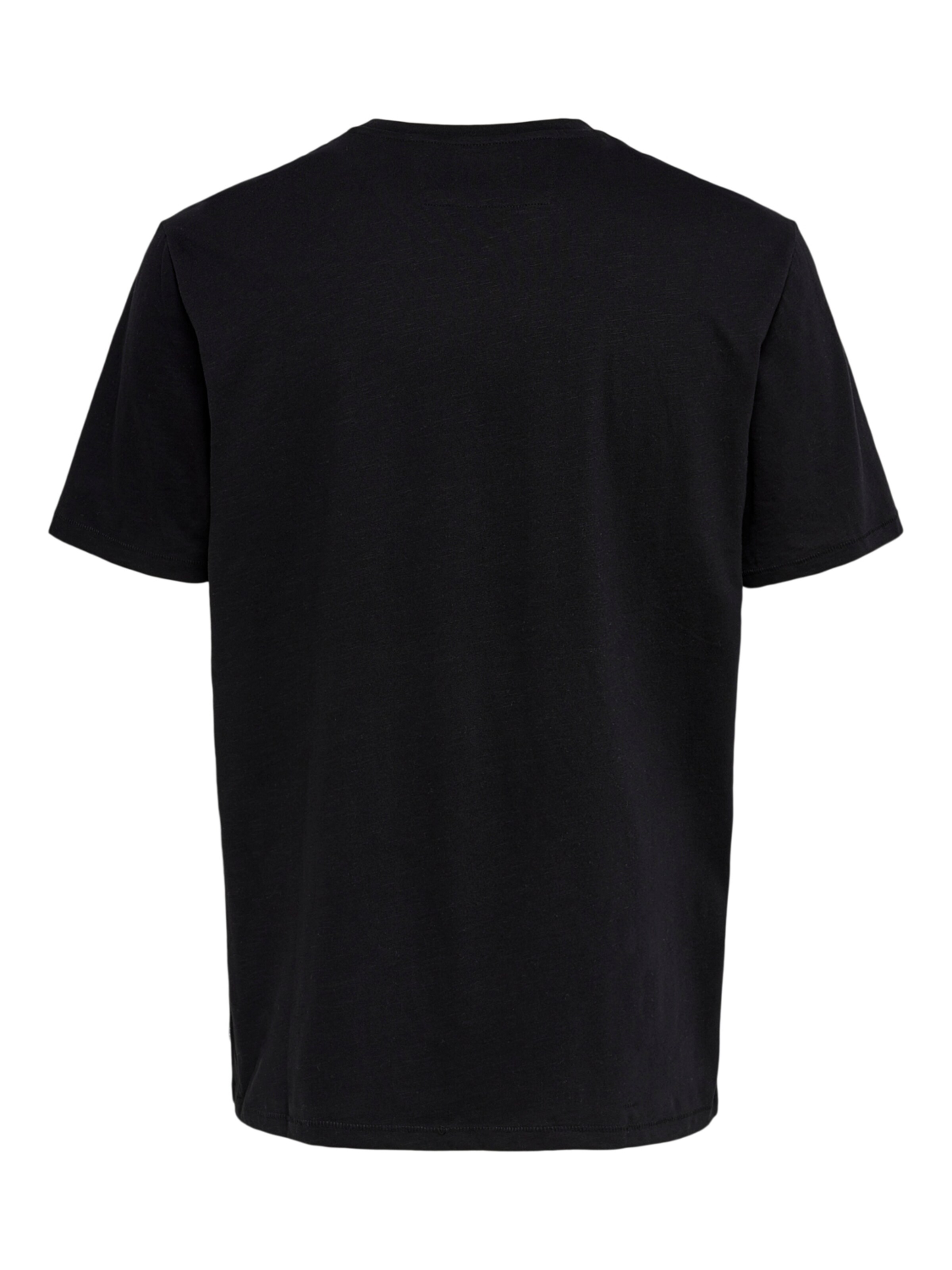 Men T-shirts | Only & Sons Shirt in Black - ZH62014