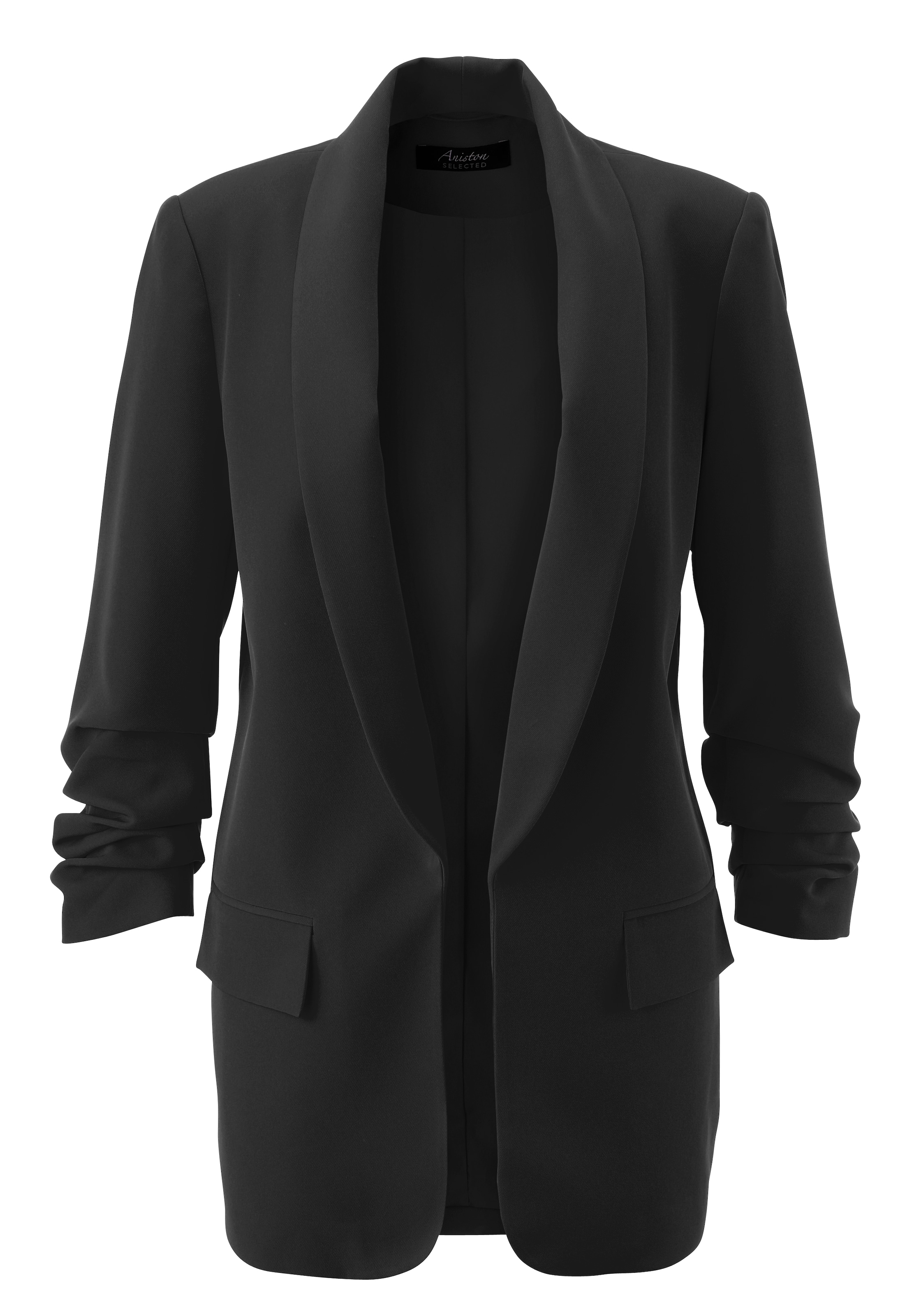 Aniston SELECTED Blazer in Schwarz: Vorderseite