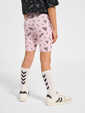 Hummel Regular Sports trousers in Pink