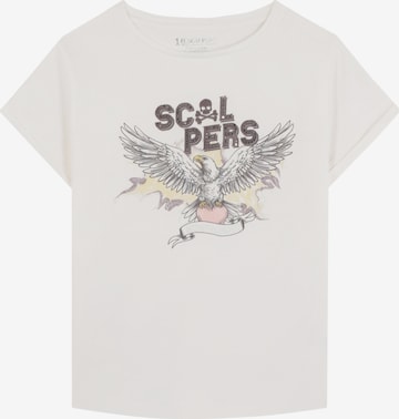 balta Scalpers Marškinėliai 'Eagletee': priekis