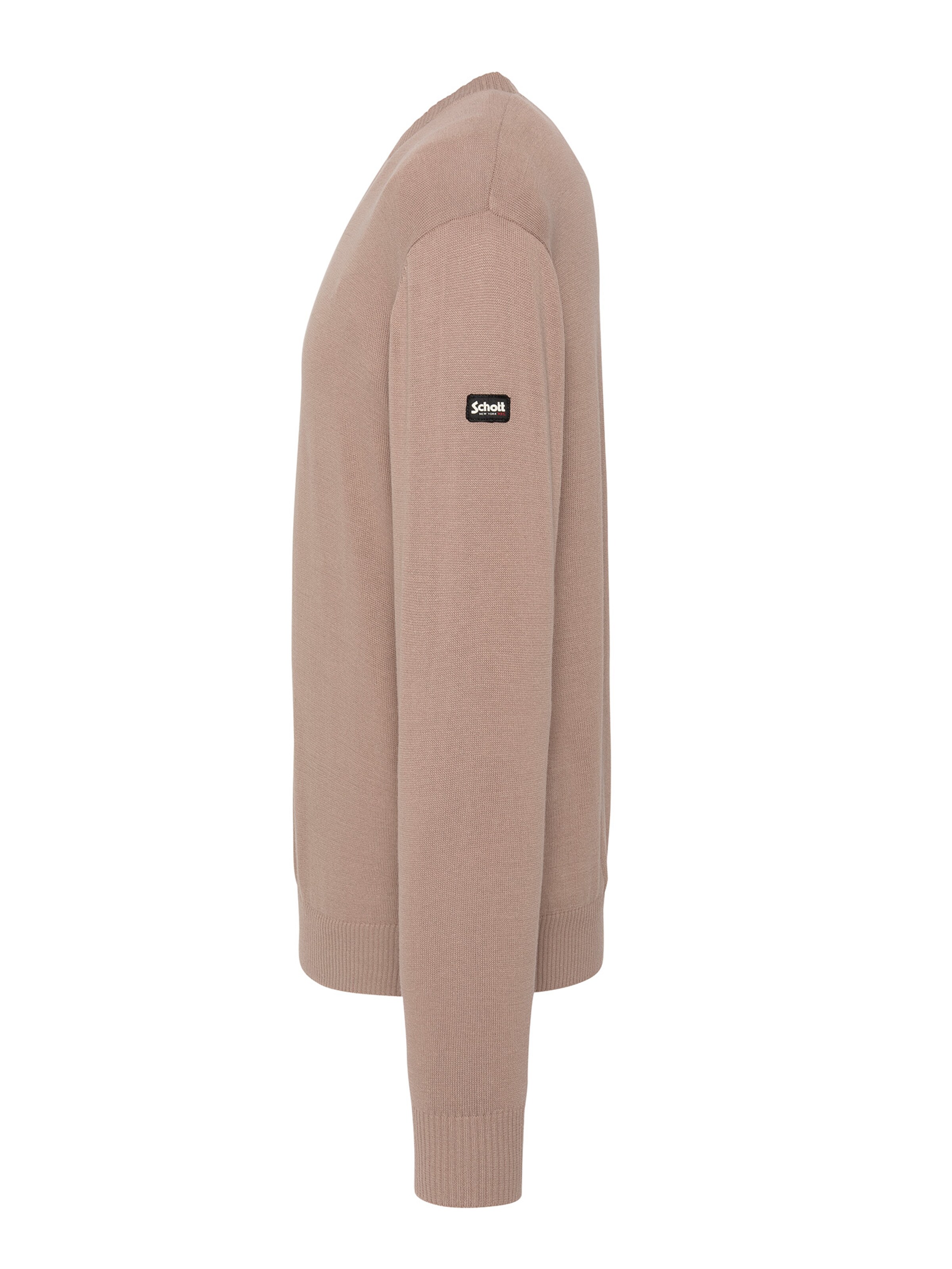 Schott NYC Sweater in Beige