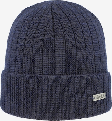 Eisglut Mössa 'Milang' i blå: framsida