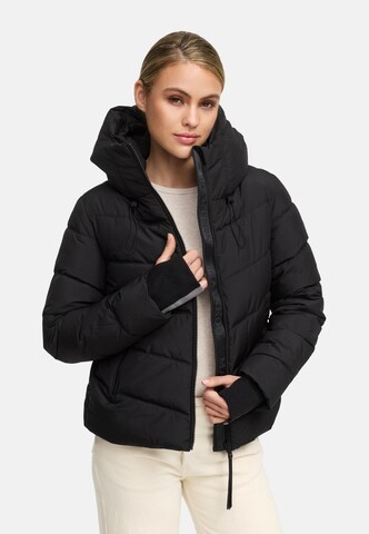 Veste d’hiver MARIKOO en noir : devant