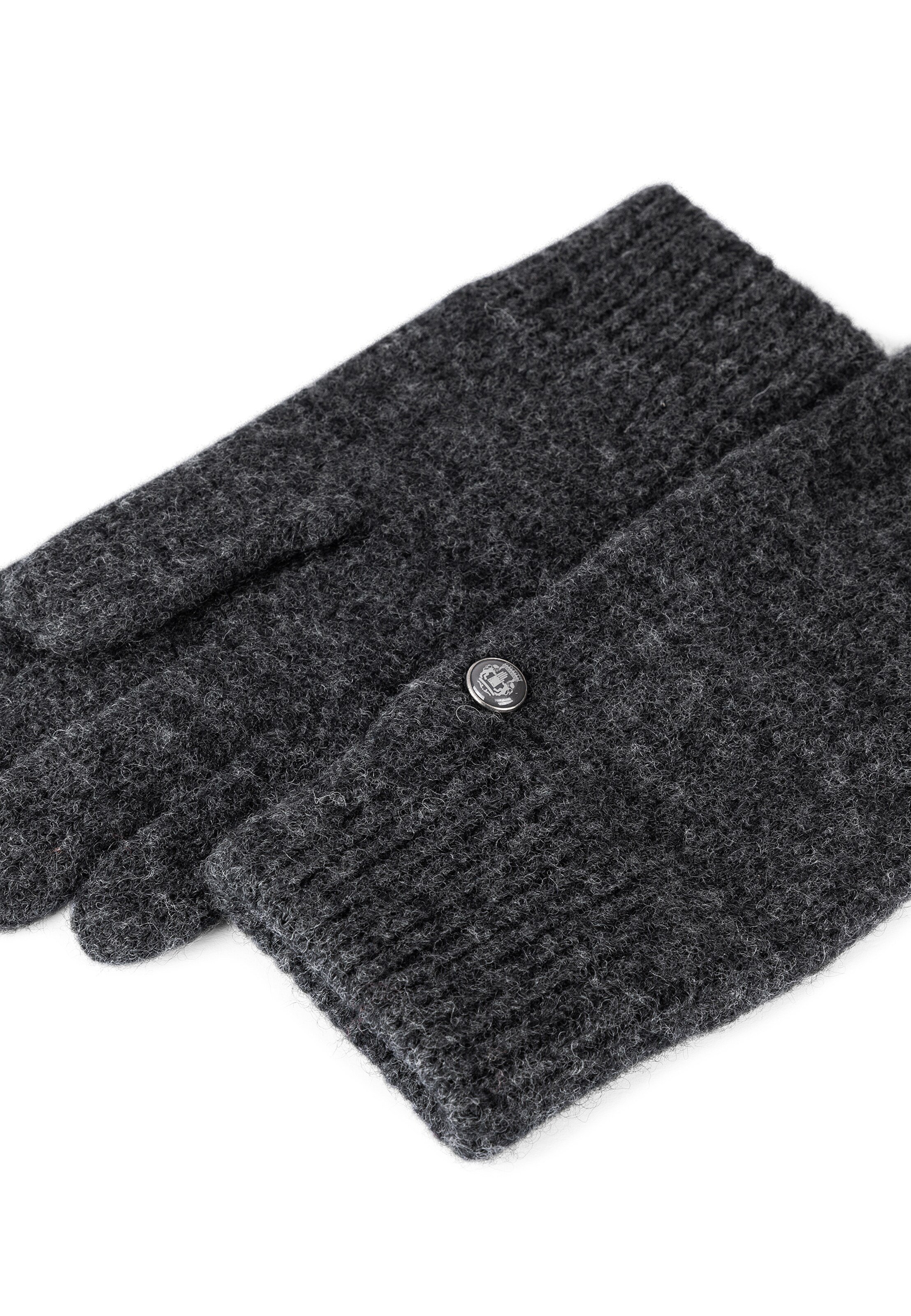 Roeckl Vingerhandschoenen 'WALKHANDSCHUH MIT KASCHMIR' in Grijs