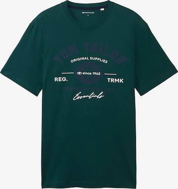 TOM TAILOR T-Shirt in Grün: Vorderseite