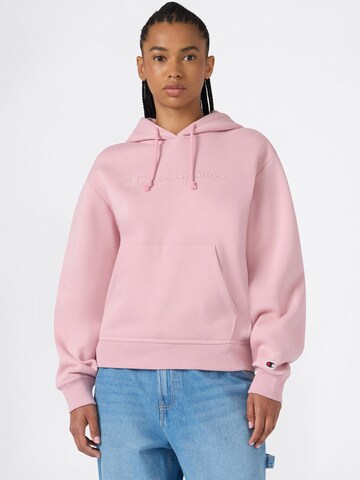 Champion Sweatshirt in Pink: front