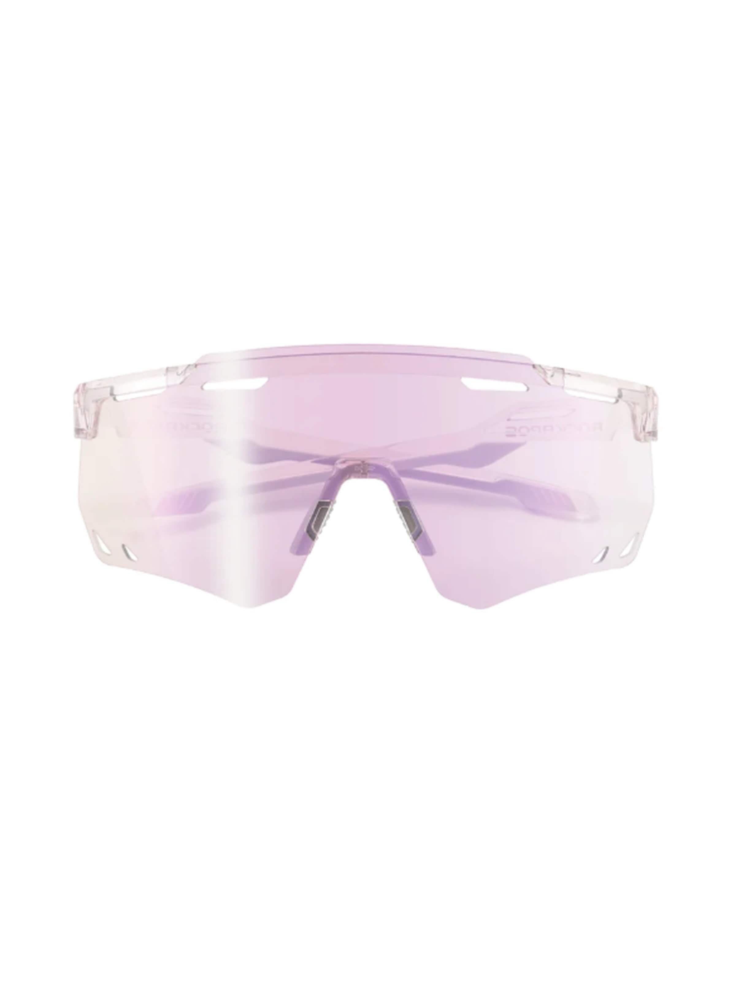 ROCKBROS Sports Glasses 'Photochrome Fahrradbrille UV400' in Pink: front