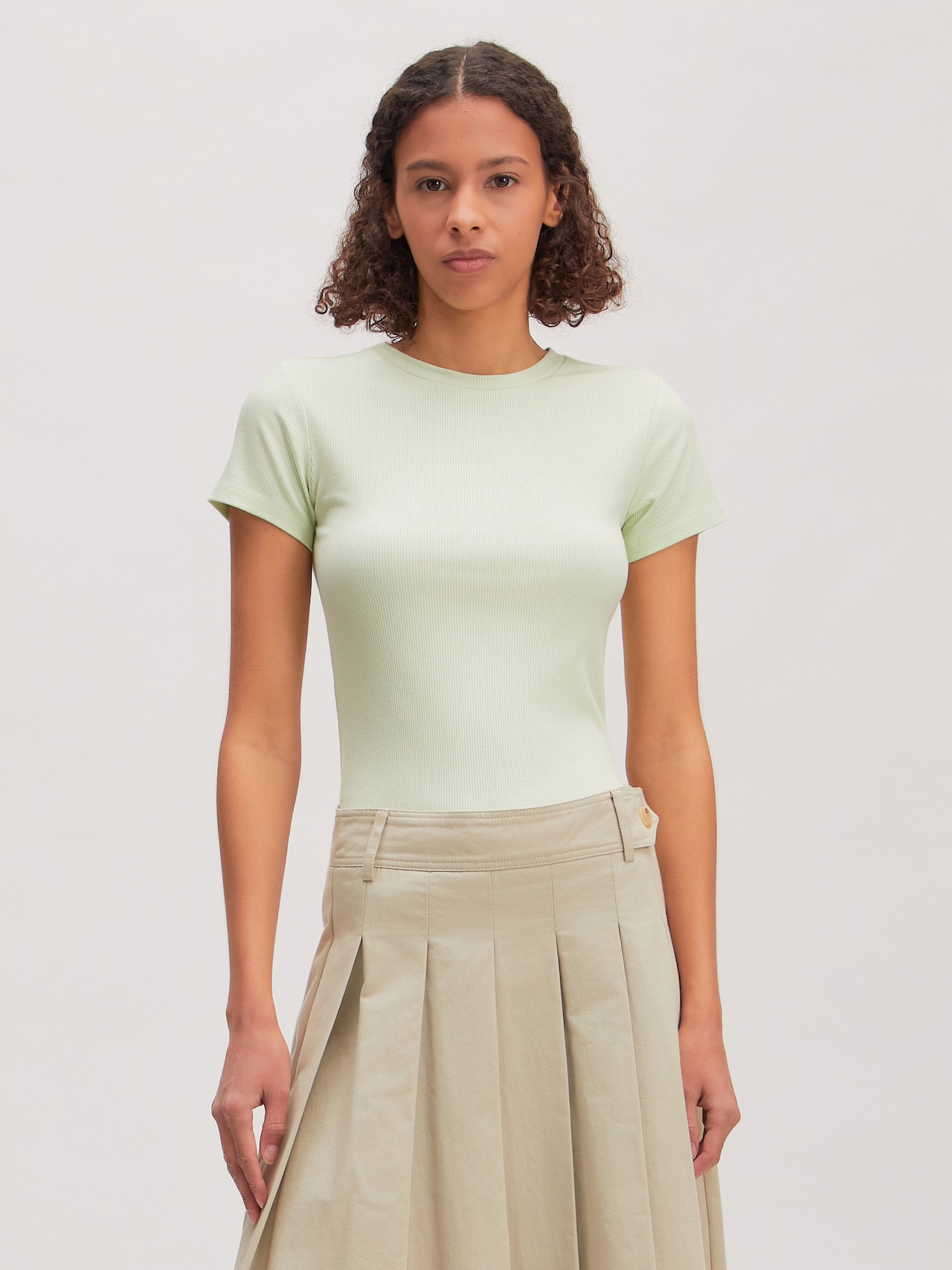 EDITED Nieuwigheden Shirt 'Naarat' Lichtgroen