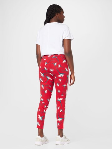 ADIDAS ORIGINALS Skinny Leggings 'Thebe Magugu X ' in Red