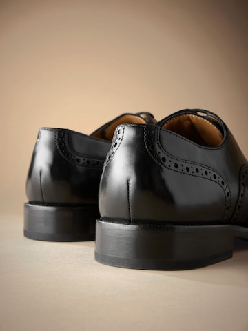 Next Обувь на шнуровке в Черный