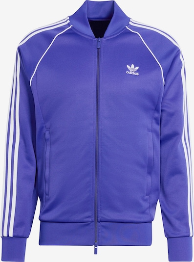 ADIDAS ORIGINALS Veste de survêtement 'Adicolor Classics Sst' en violet / blanc, Vue avec produit