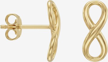 Sofia Milani Ohrringe 'Infinity' in Gold: Vorderseite