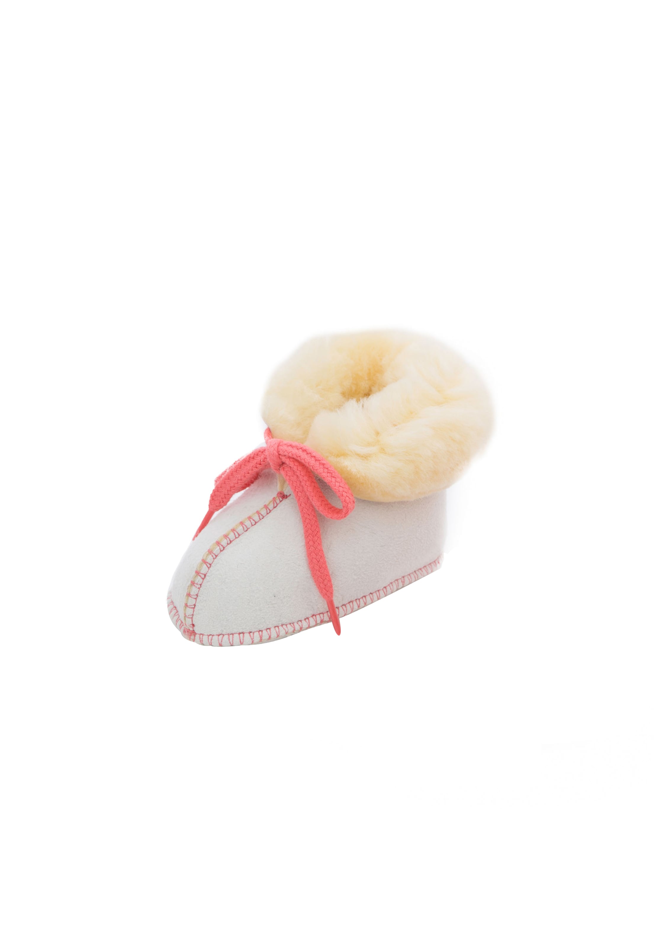 Werner Christ Baby Slipper 'BABY' in Grey: front