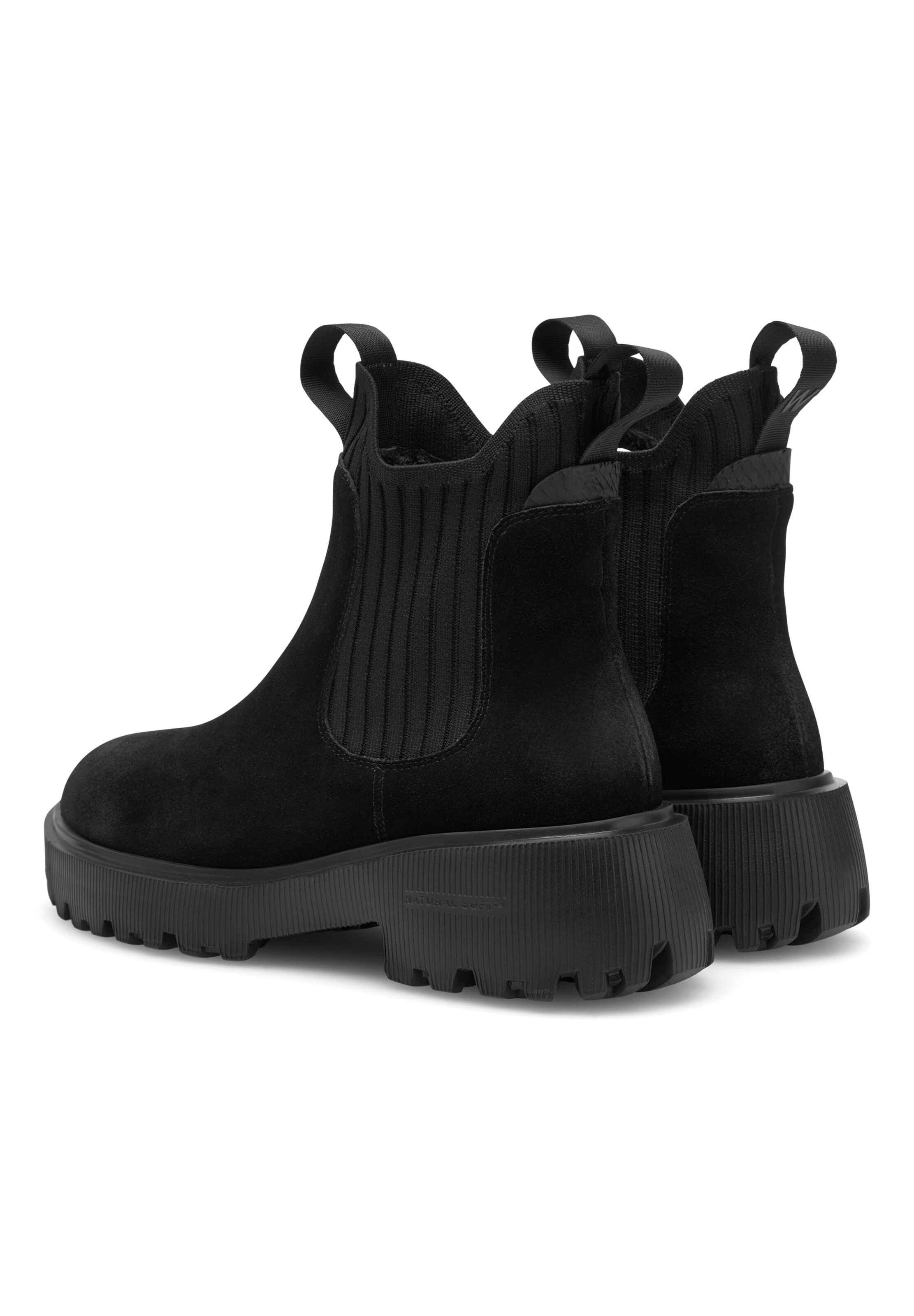 WODEN Chelsea Boots 'Isabella' i sort
