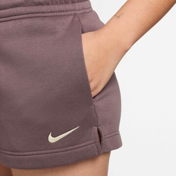 Nike Sportswear Slim fit Pants 'Phoenix' in Purple