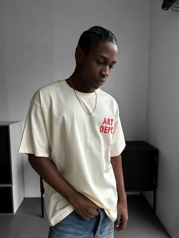 Kleidermafia Shirt 'Art Dept' in White