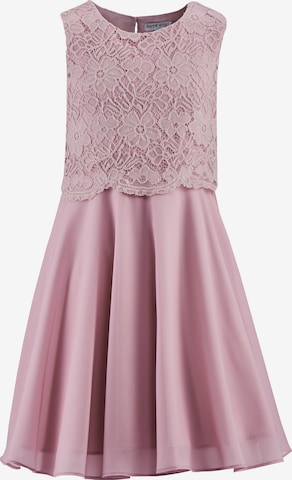 happy girls Mekko värissä vaaleanpunainen: etupuoli