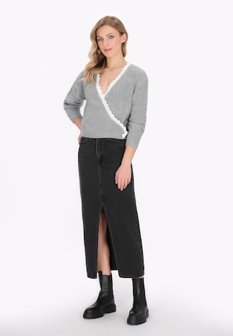 DreiMaster Vintage - Cárdigan en gris