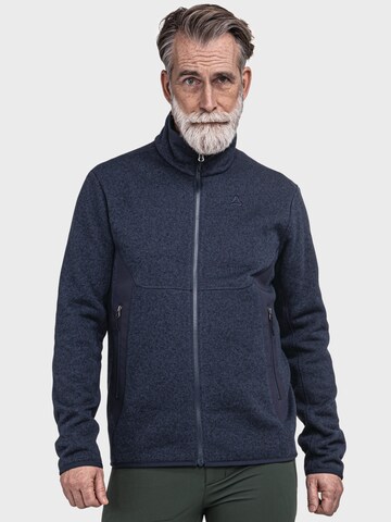 Veste en polaire fonctionnelle 'Circ Yew' Schöffel en bleu : devant