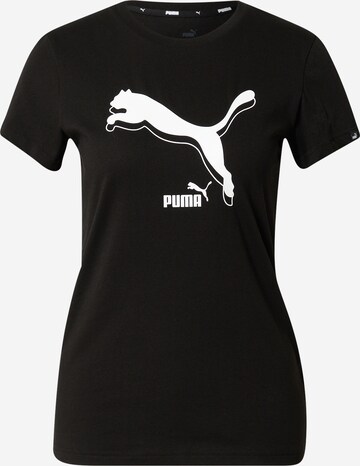 PUMA Performance Shirt in Black: front