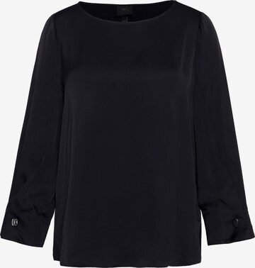 Ulla Popken - Blusa en negro: frente